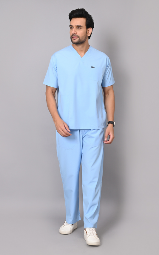 Ziva mens orignal premium (Light sky blue) scrubs