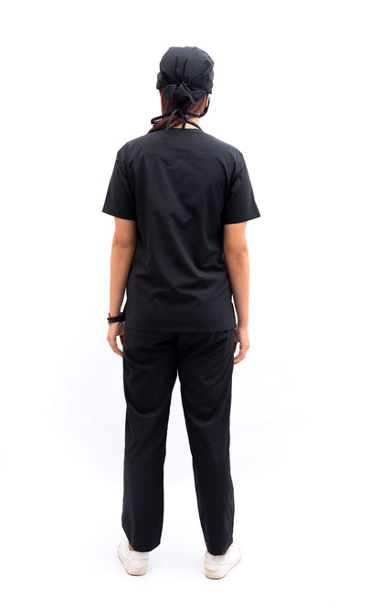 Ziva Original 5 pocket classic (Black) Scrubs