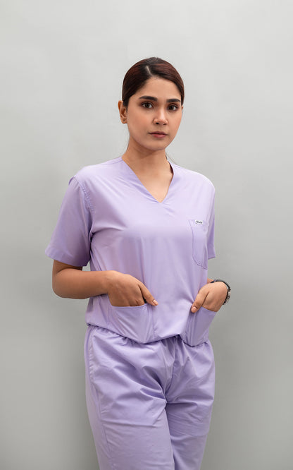 Ziva Original 5 pocket classic (Lavender) Scrubs