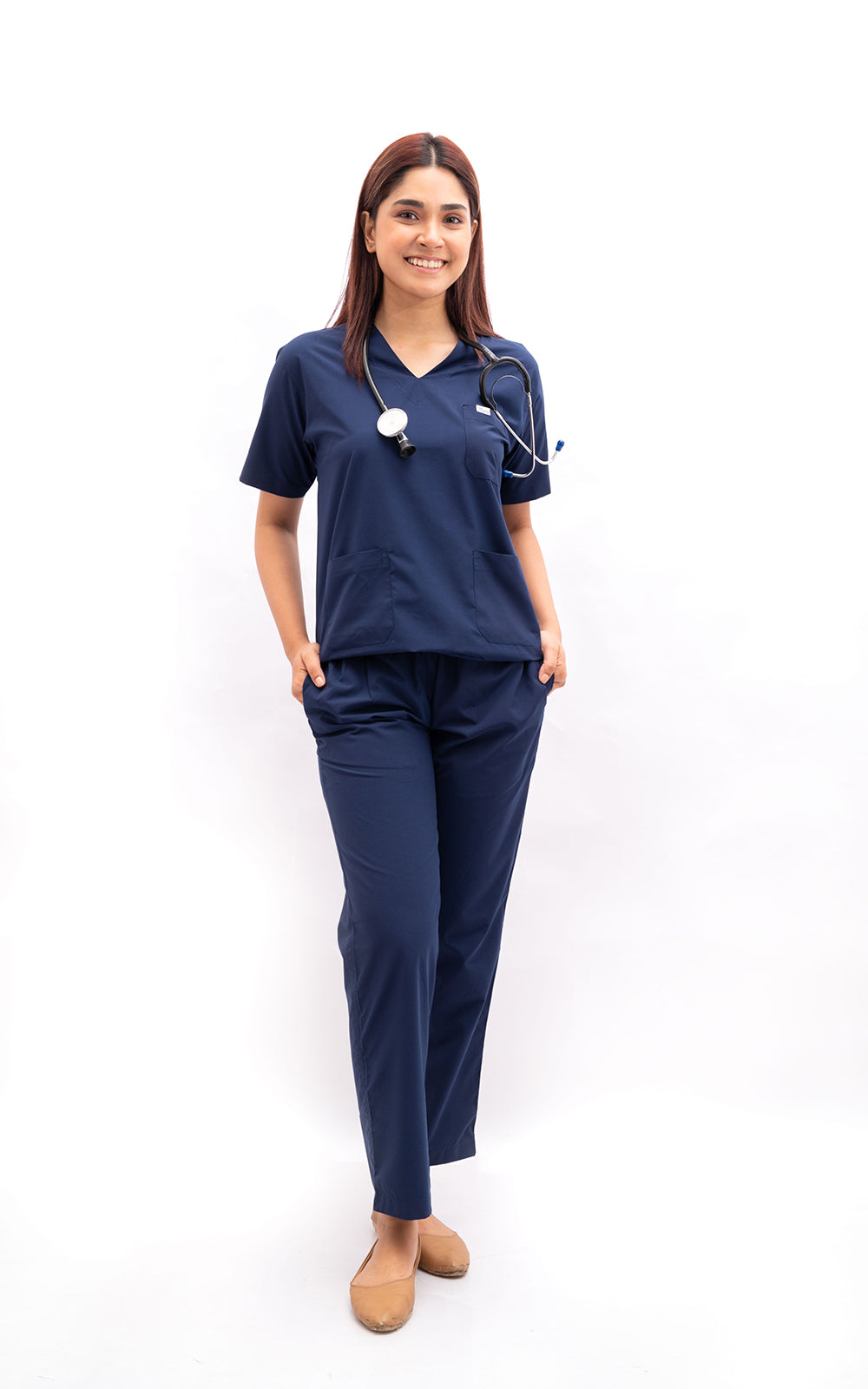 Ziva Original 5 pocket classic (Navy Blue) Scrubs